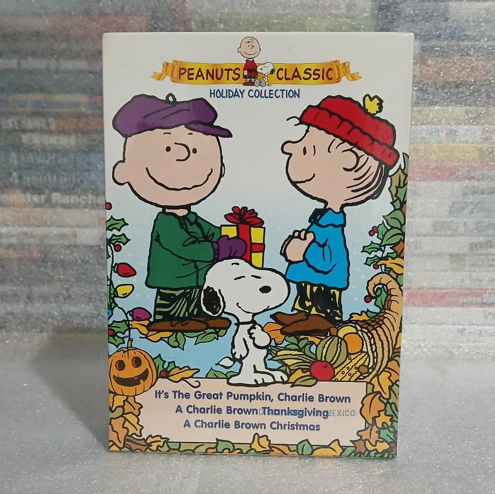 Peanuts Classic Holiday Collection 3-DVD Boxed Set (NEW SEALED)
